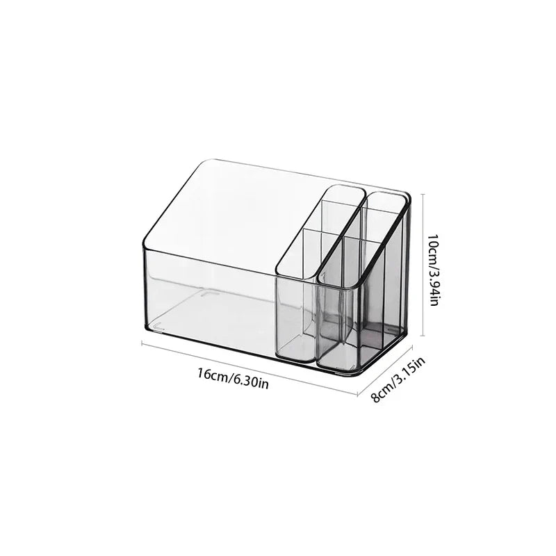 Mirrored Glass Storage Organizer Box