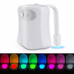 Motion Activated LED Toilet Night Light