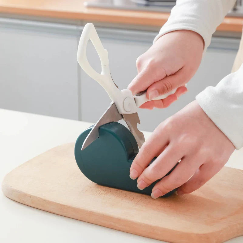 Multi-Function Rotating Manual Knife Sharpener
