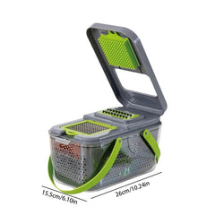 Multi-Piece Vegetable Slicer Chopper Set