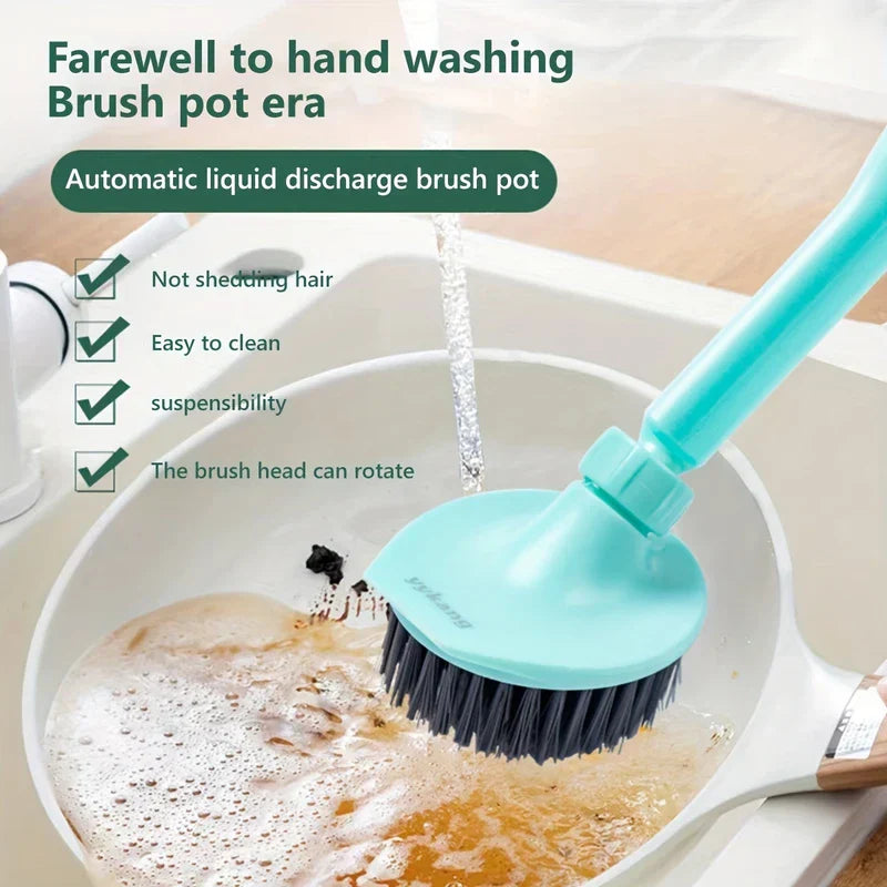 Multi-Purpose Kitchen Cleaning Brush Scrubber Set