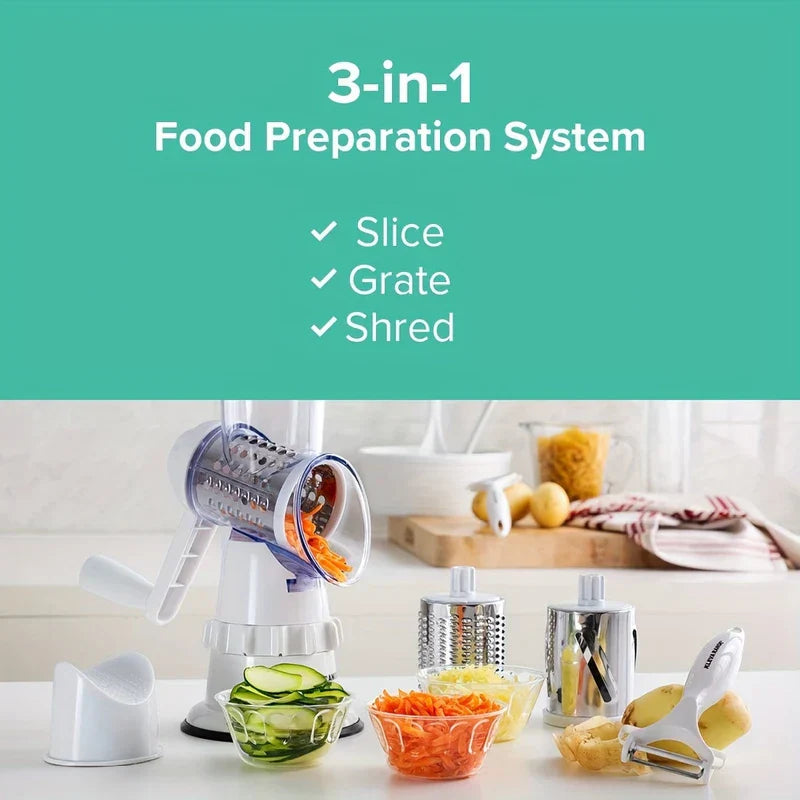 Multi Blade Adjustable Mandoline Slicer