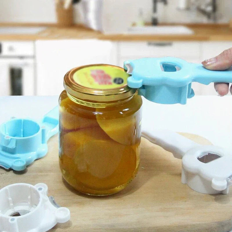 Multifunctional 5-In-1 Can Opener Tool