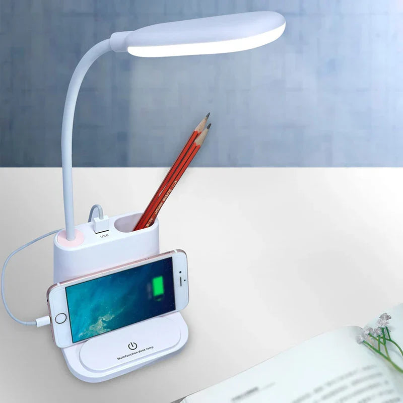 Multifunctional Led Desk Lamp With Organizer