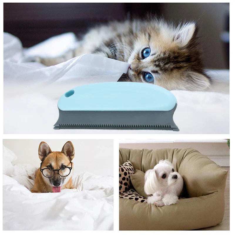 Multifunctional Pet Grooming Brush Massage Tool