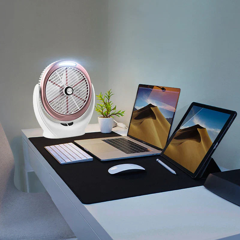 Multifunctional Usb Rechargeable Desk Fan