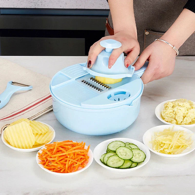 Multifunctional Vegetable Slicer Chopper Cutter