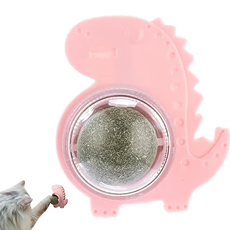 Natural Catnip Ball Wall Toy Lollipop