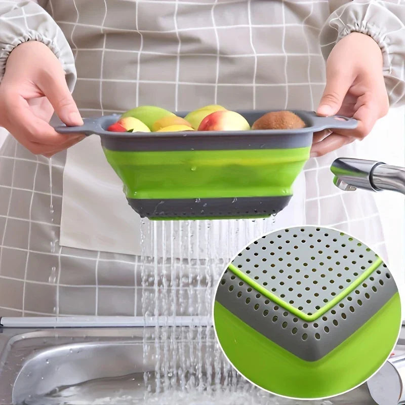Nesting Colander Mixing Bowl Set Strainer Basket