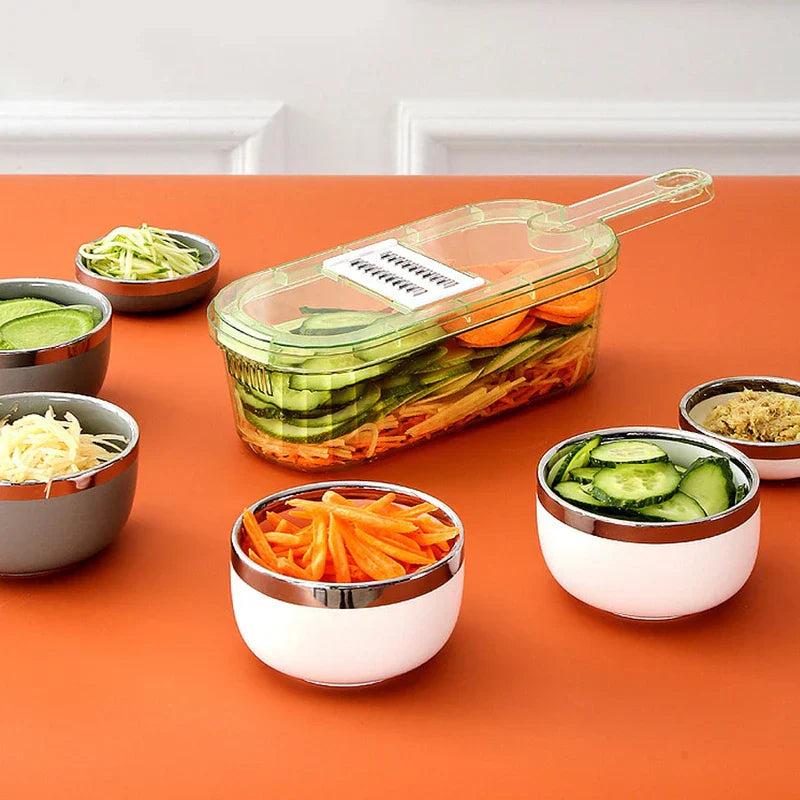 New Crystal Base Vegetable Chopper Slicer Dicer