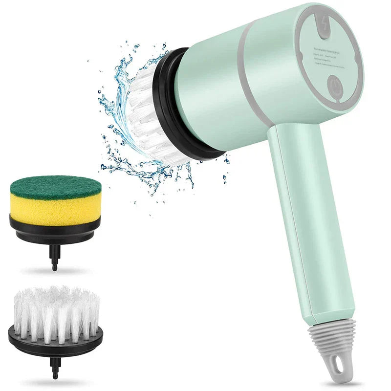 New Electric Spin Scrubber Cleaning Brush