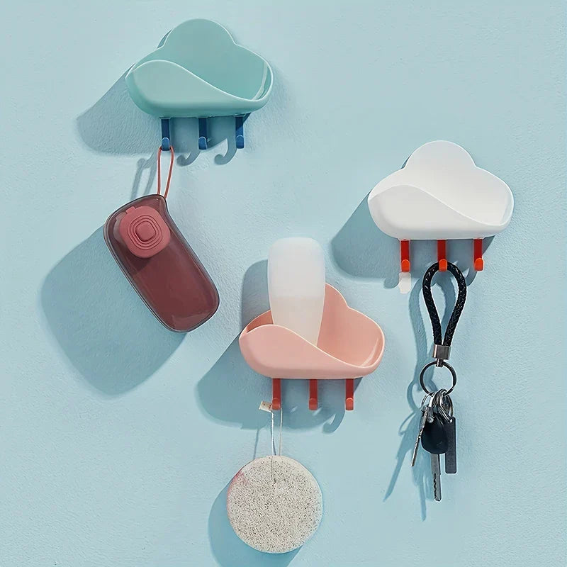 No-Drill Cloud Wall Hooks
