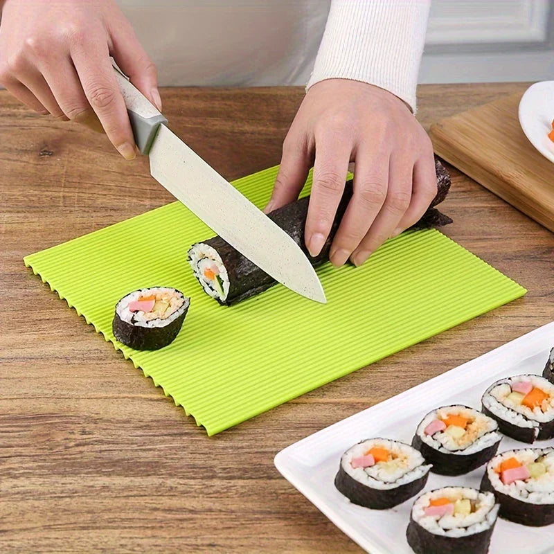 Non-Stick Silicone Sushi Rolling Mat Maker
