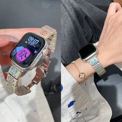 Zodiac Band: Engraved Chinese Zodiac Strap for Apple Watch New Home Goods