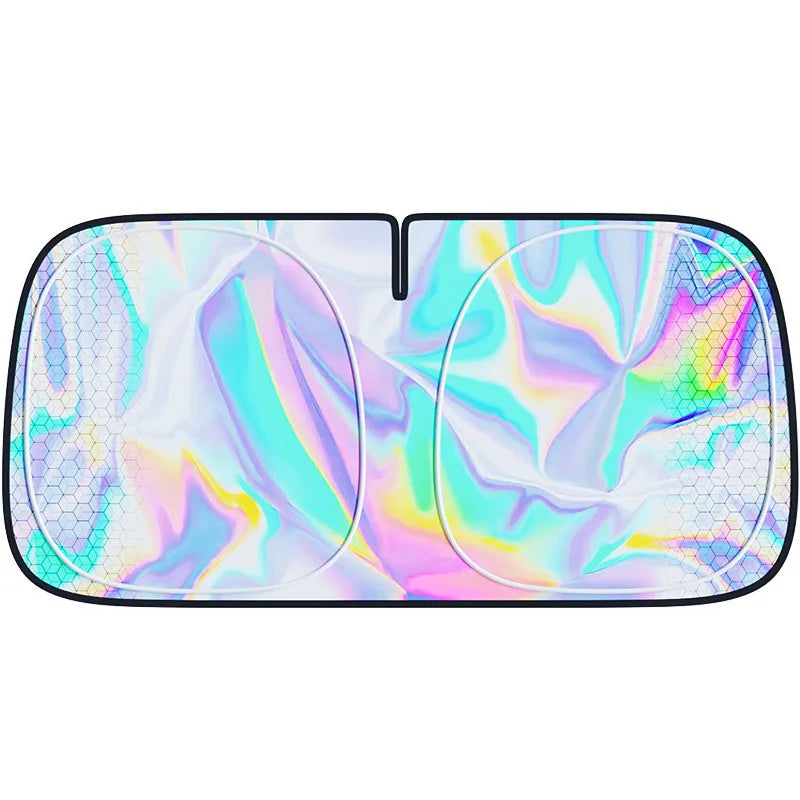 HoloShade: Holographic Laser Windshield Sunshade New HomeGoods