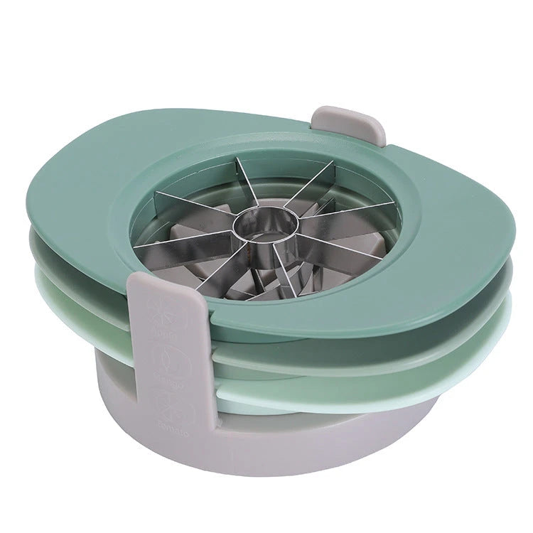 4 in 1 Fruit Slicer Set Apple Slicer Mango Corer Kitchen Tool for Fruits Vegetables Efficient Cutting New HomeGoods
