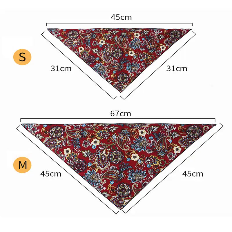 Cat & Dog Pet Western Cowboy Hat Vintage Triangle Scarf New HomeGoods
