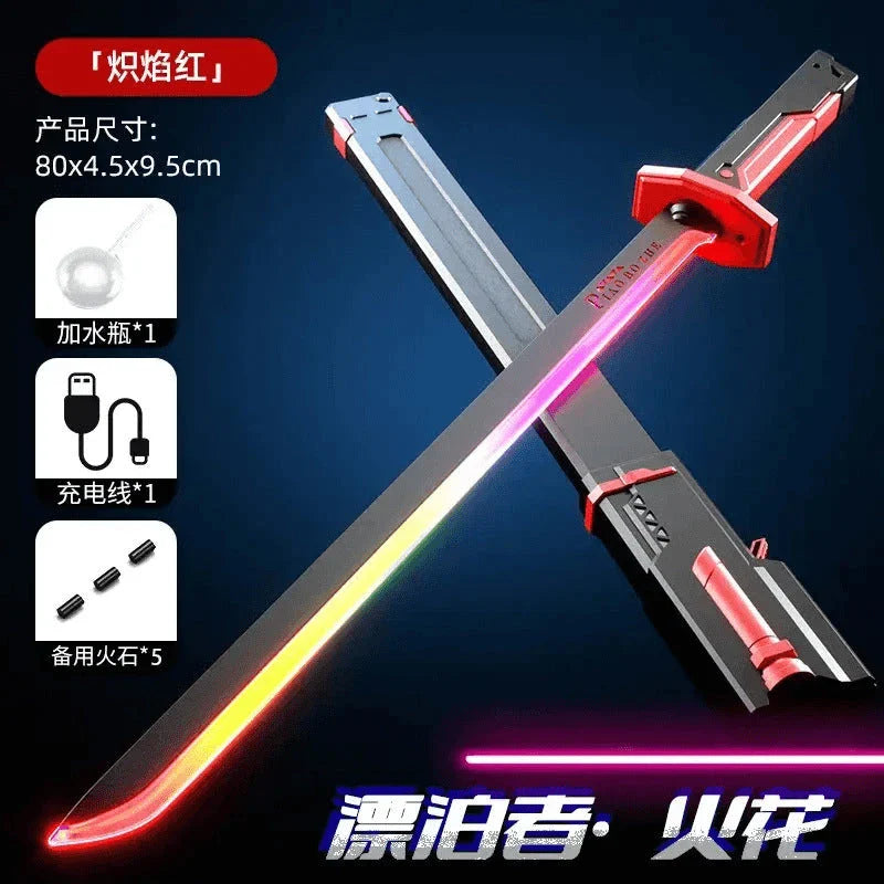 Color-Changing Lightsaber with Sound & Mist Spray New HomeGoods
