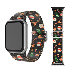Festive Charm: Holiday Christmas Band for Apple Watch New Home Goods