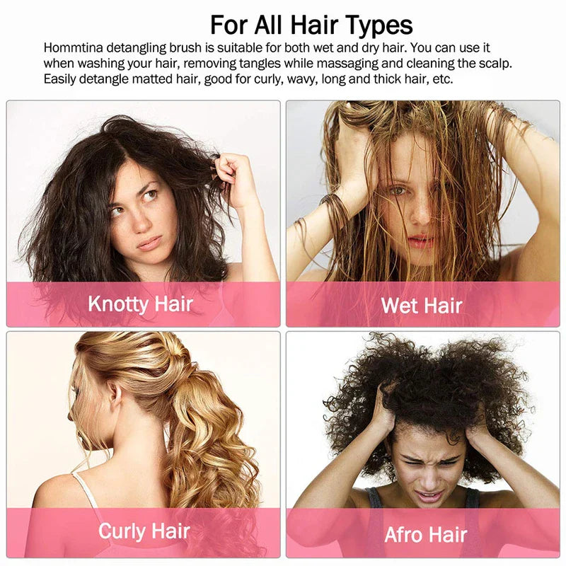 Octopus Detangling Hair Brush Comb Wet Dry