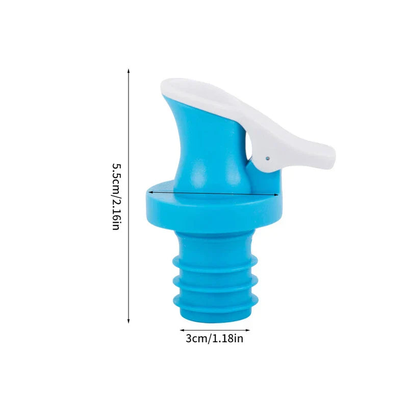Oil Bottle Pourer Spout Dispenser Stopper Cap