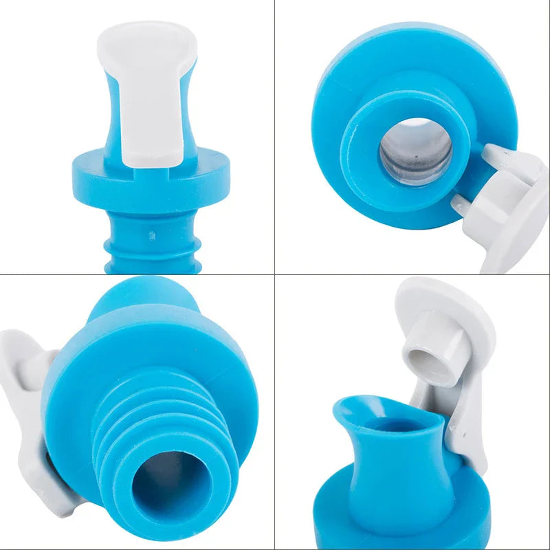 Oil Bottle Pourer Spout Dispenser Stopper Cap