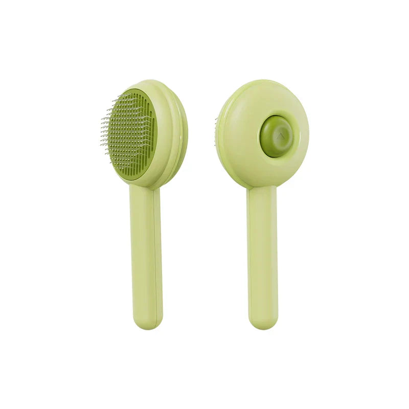 One-Click Pet Deshedding Brush