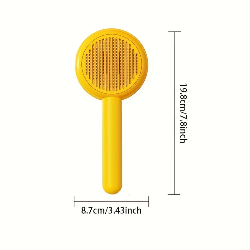 One-Click Pet Deshedding Brush