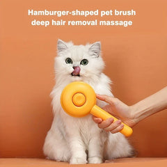 One-Click Pet Deshedding Brush