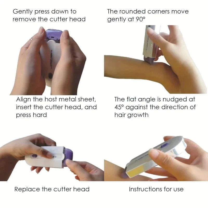 Painless Electric Lady Shaver Hair Remover