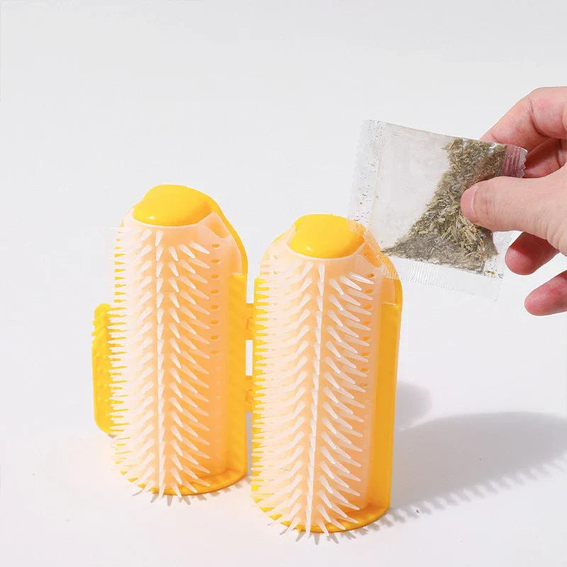 Pet Double Row Itch Grooming Massager Brush