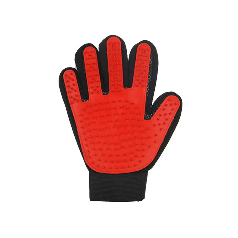 Pet Grooming Glove Brush Mitt Deshedding