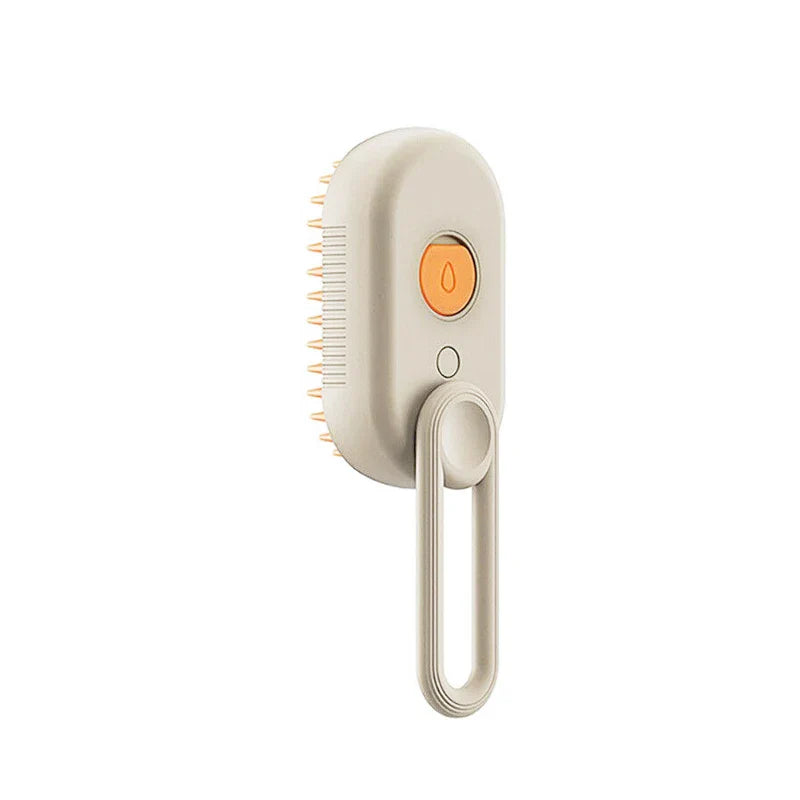 Pet Grooming Steam Spray Brush