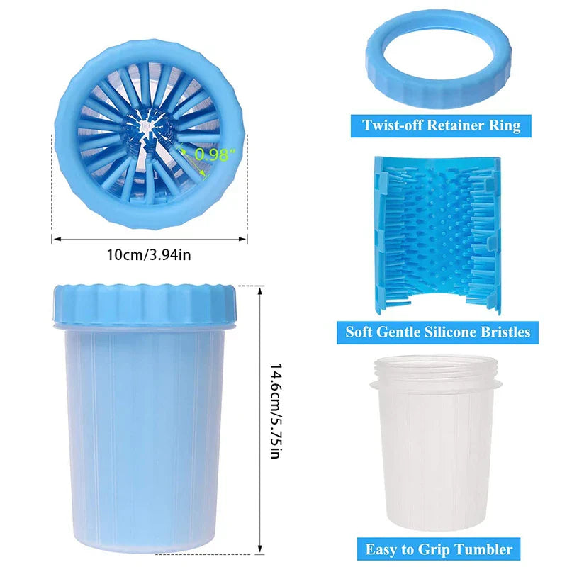 Pet Paw Cleaner Cup Washer Brush Tool