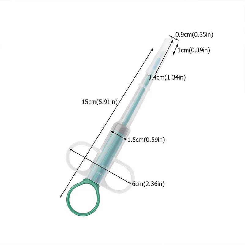 Pet Pill Popper Gun Syringe Feeder Tool