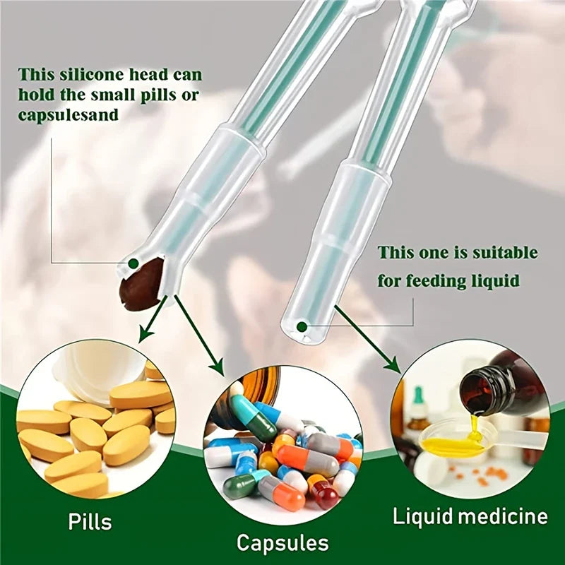 Pet Pill Popper Syringe Feeder Tool