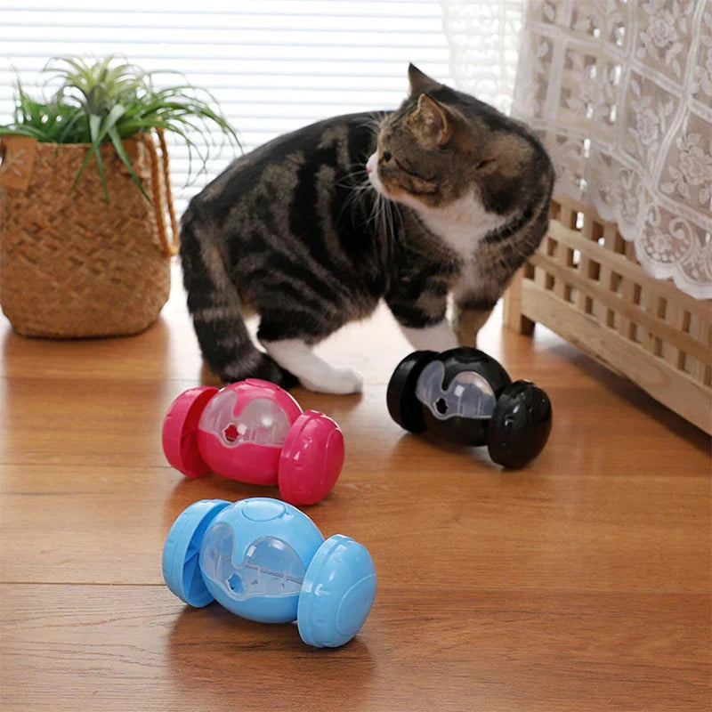Pet Treat Dispensing Toy Car