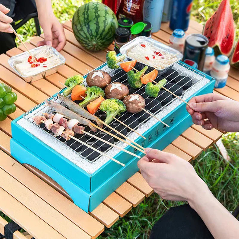 Portable Bbq Grill Rack Grate