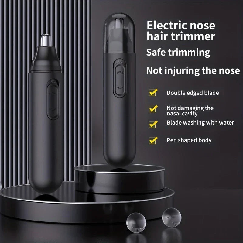 Portable Electric Nose Hair Trimmer Pen