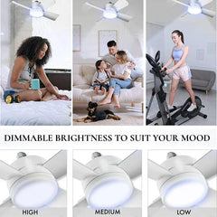 Portable Hanging Tent Ceiling Fan