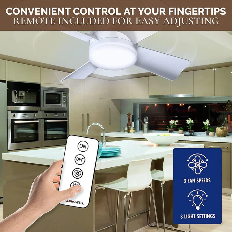 Portable Hanging Tent Ceiling Fan