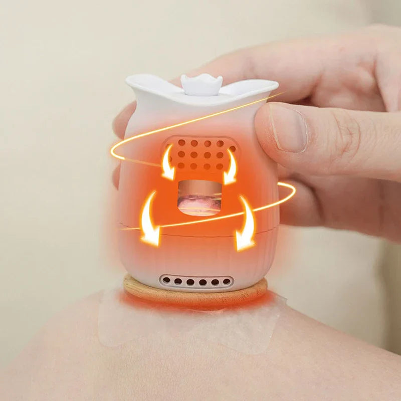 Portable Moxibustion Box Holder Burner