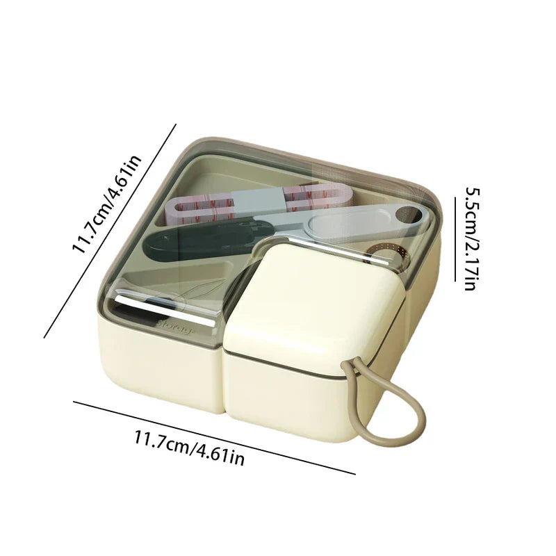 Portable Sewing Kit Box Set