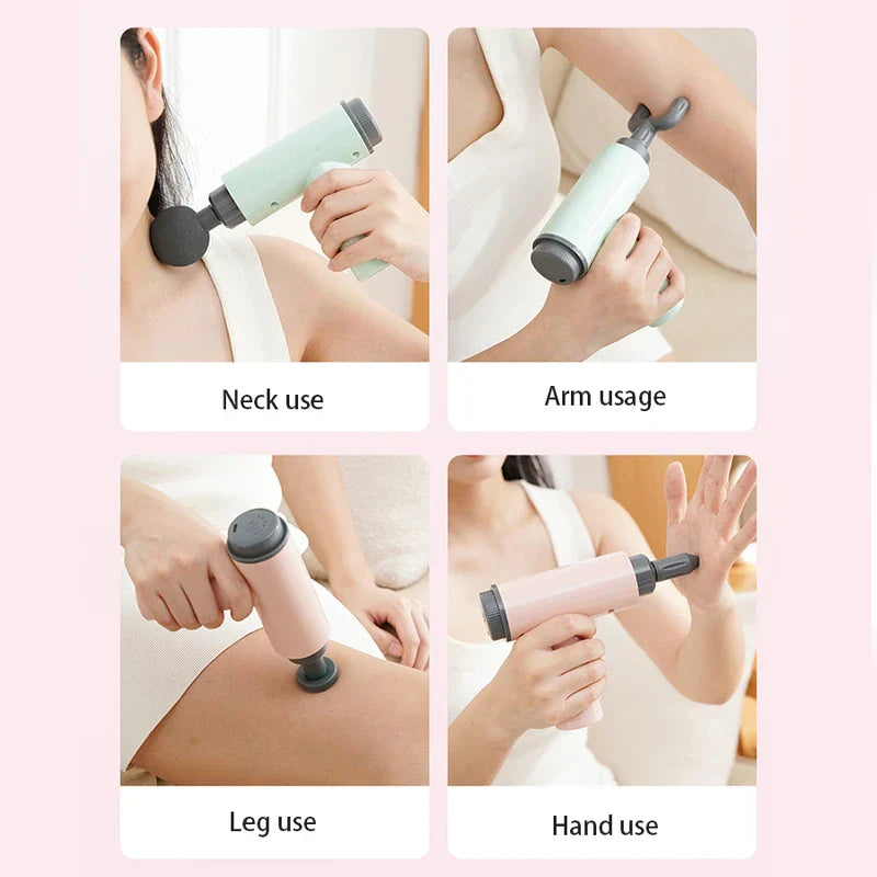Portable Vibrating Body Muscle Massager Tool