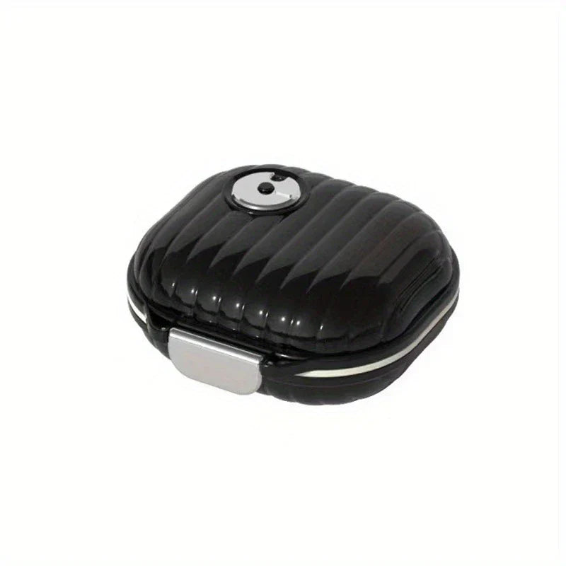 Portable Waterproof Mini Pill Box Case Keychain