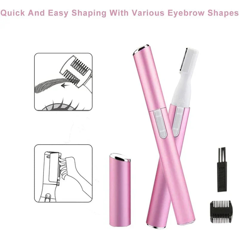 Precision Eyebrow Trimmer & Body Shaver Combo