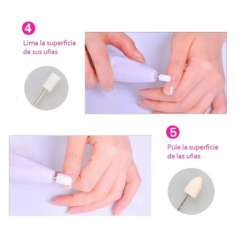 Professional Manicure Pedicure Sanding Polishing Tool