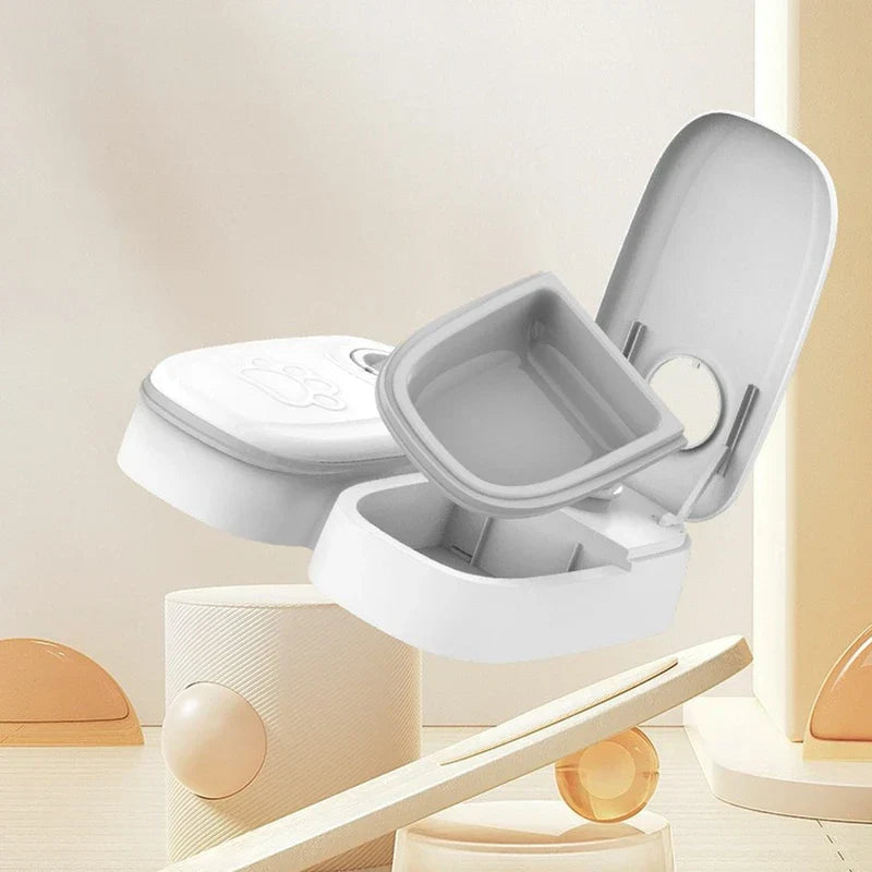 Programmable Timed Pet Food Dispensing Station