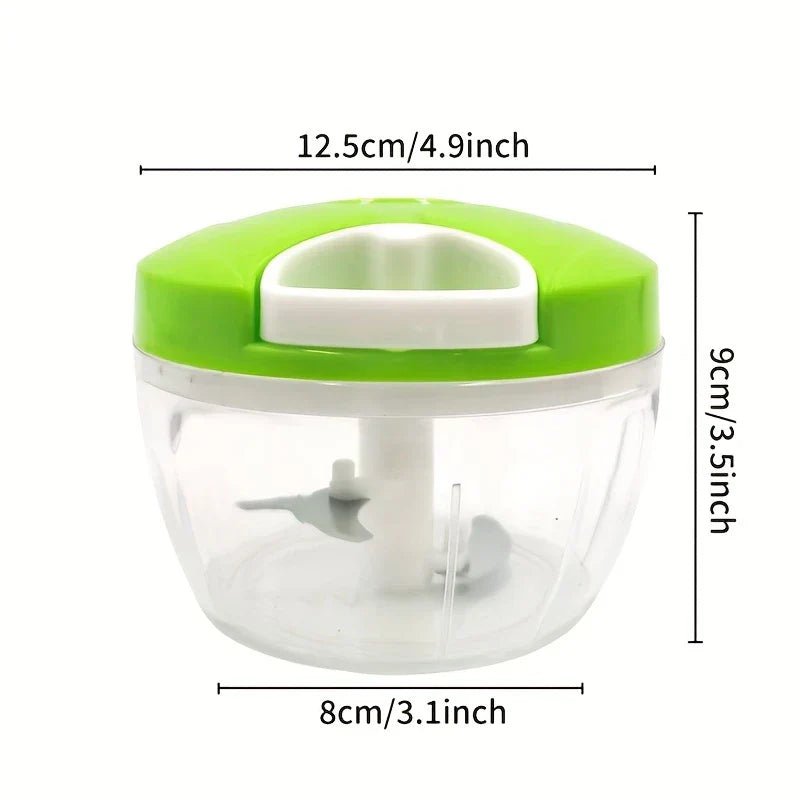 Pull String Manual Food Chopper Garlic Mincer
