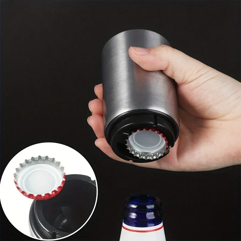 Push Down Magnetic Automatic Beer Bottle Opener